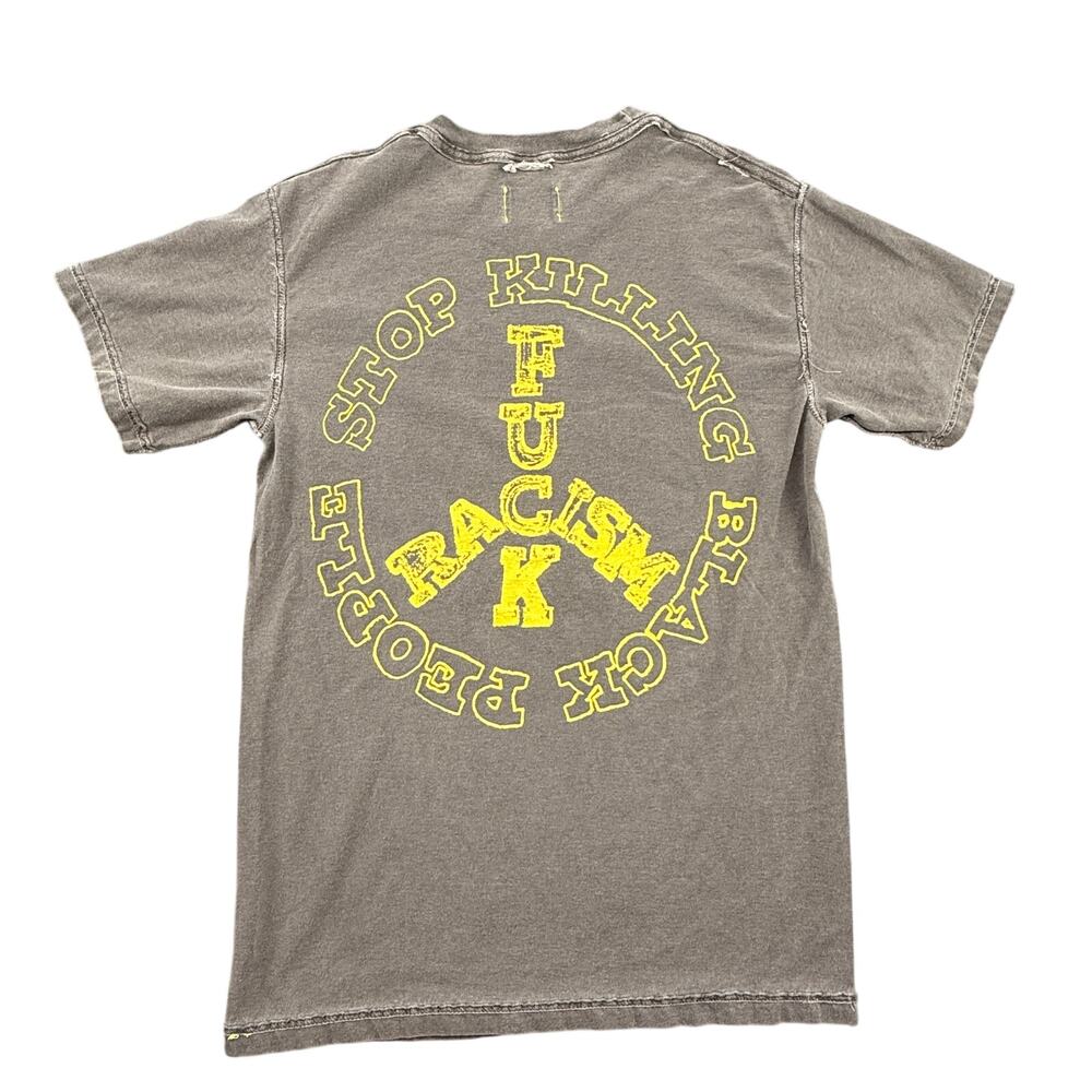 Diet Starts Monday DSM Fight The Power F*ck Racism T Shirt Men's Small